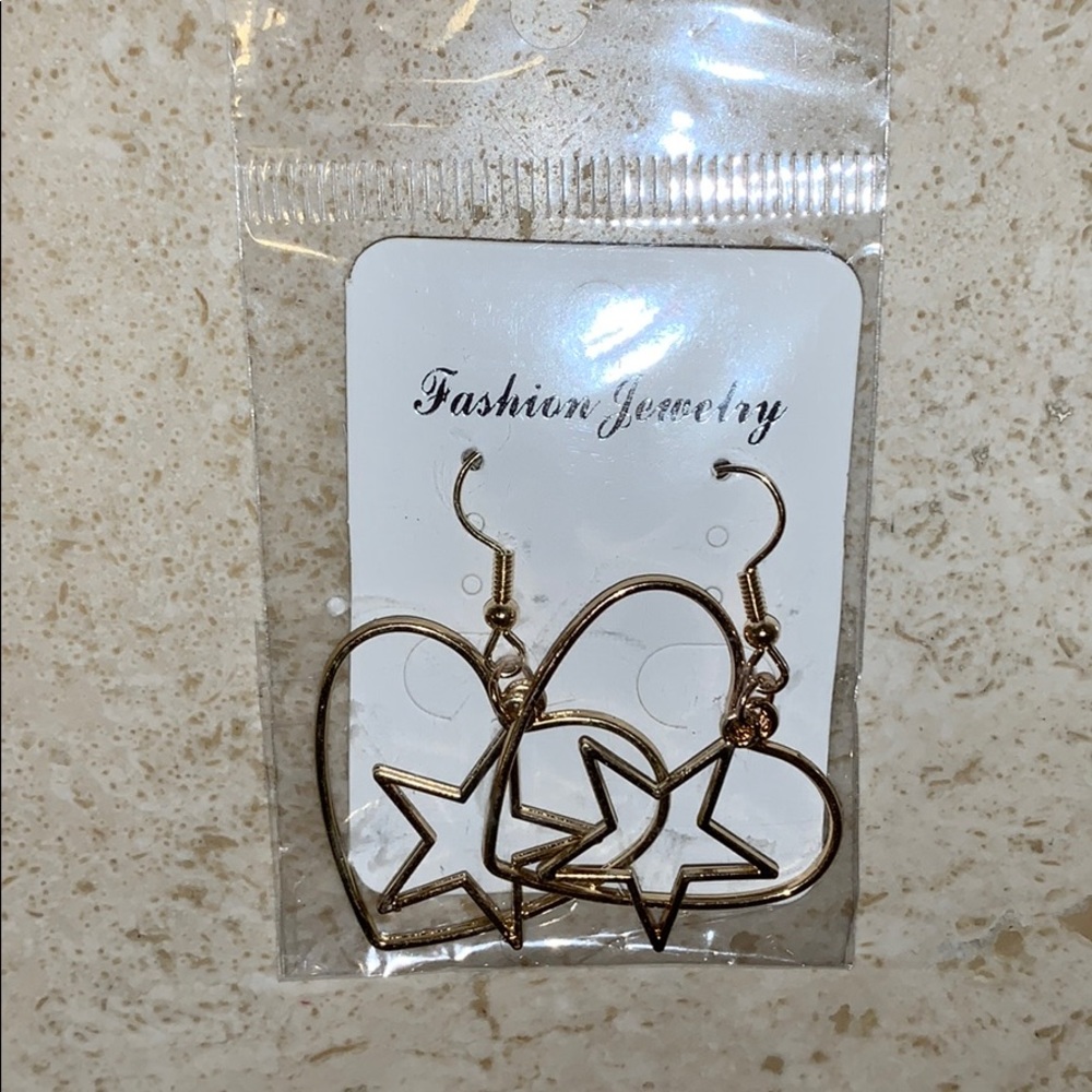 🔥🆕 Gold Fashion Earrings
